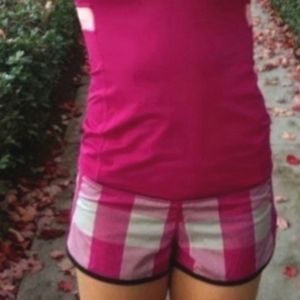 Lululemon Reflective Raspberry Shorts